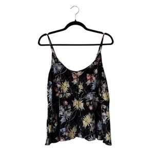 ⭐️ O’Neill ($50) Floral Button Front Viscose Tank Top - PTP 21